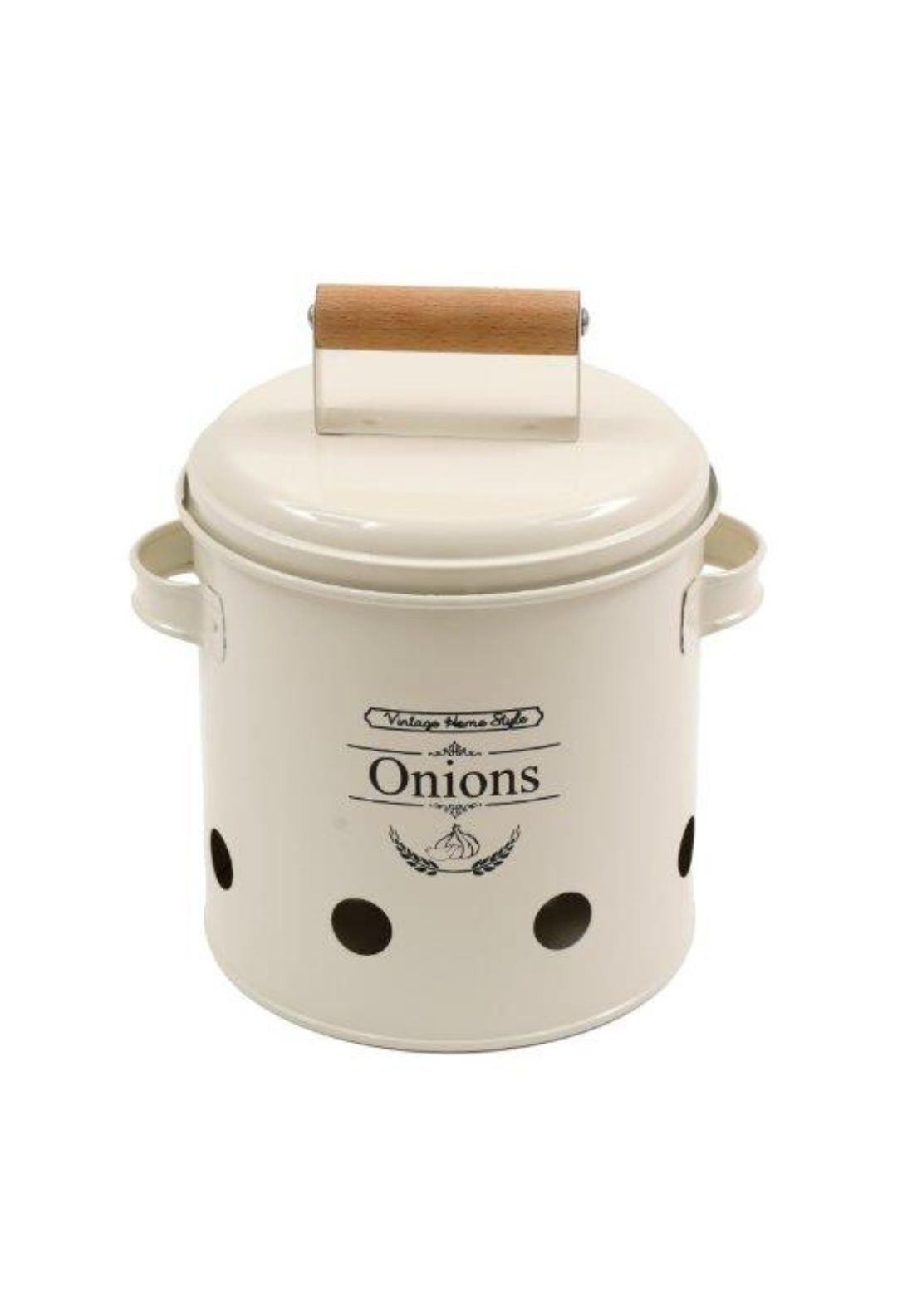 The Home Collection Vintage Home Onion Tin 1 Shaws Department Stores