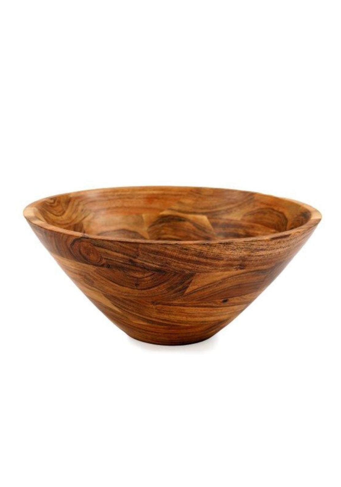 The Home Collection Wooden Serving Bowl 1 Shaws Department Stores