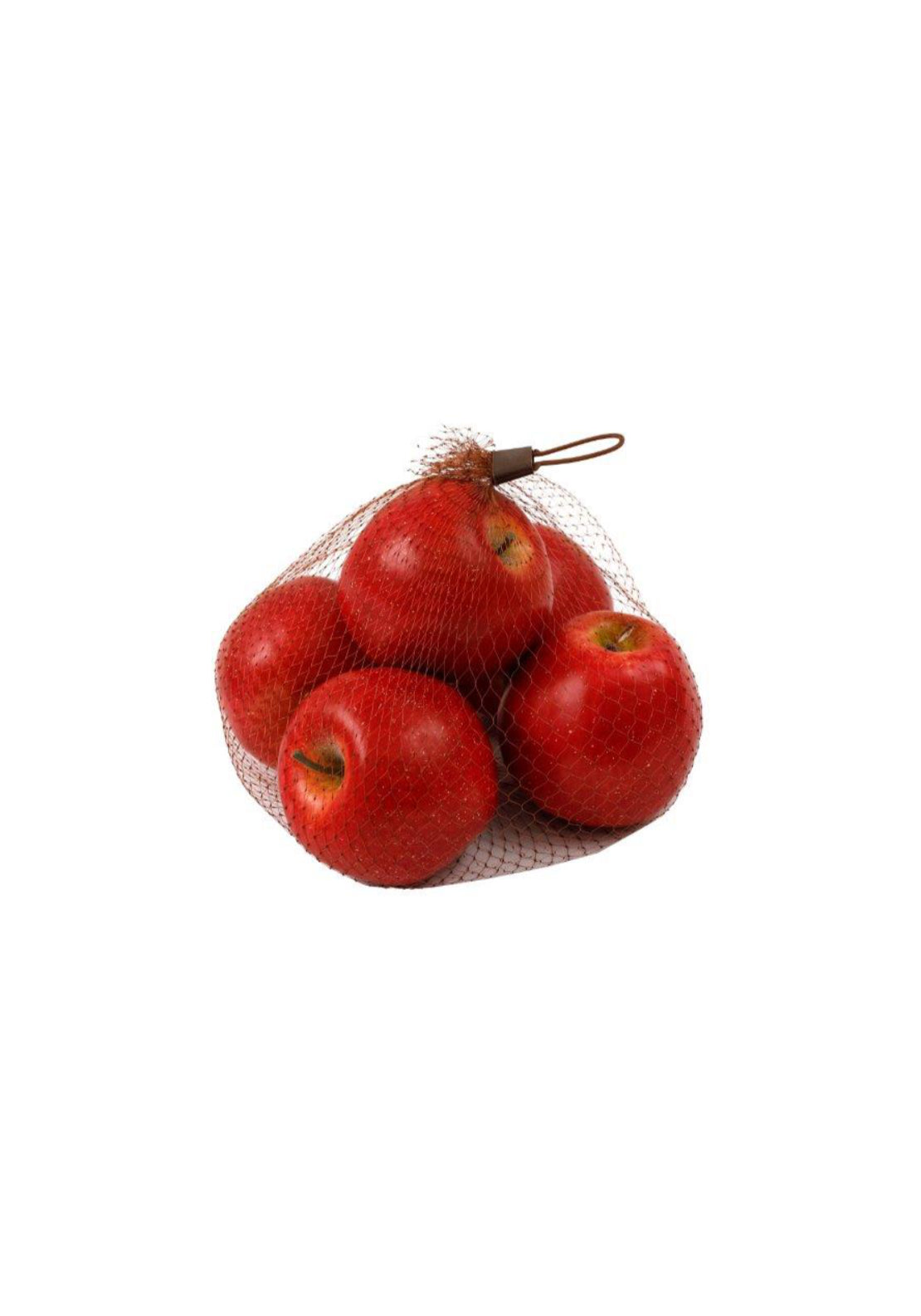 Bag Of Artificial Apples - Red