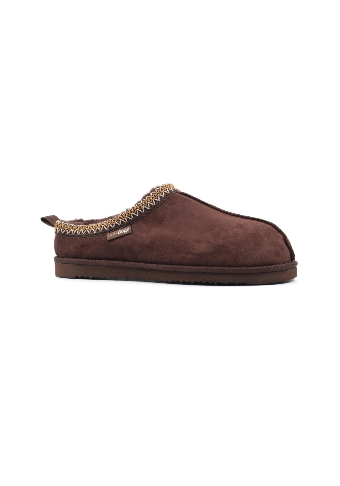 Patrick U Mule Slipper - Brown