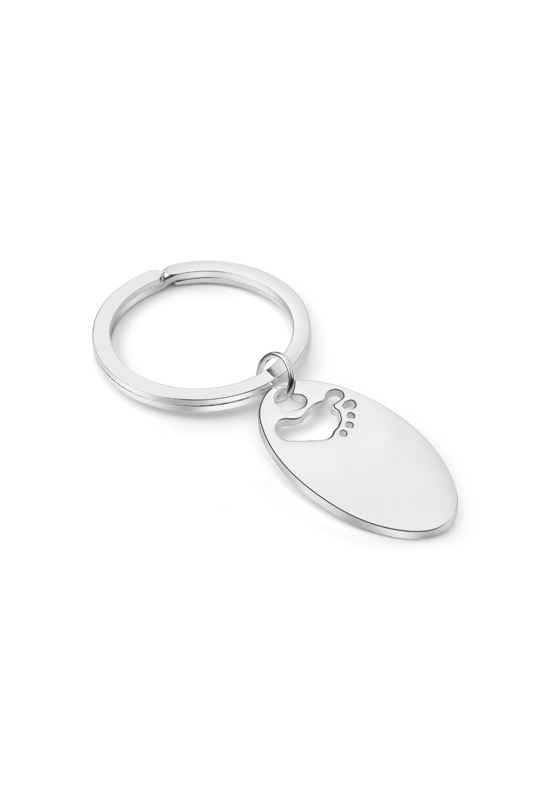 Newbridge Silverware Footprint Keyring 3 Shaws Department Stores