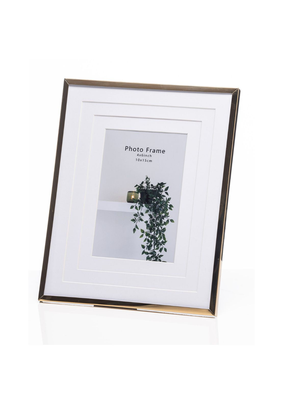 The Grange Collection Mounted Photo Frame - Gold 1 Shaws Department Stores