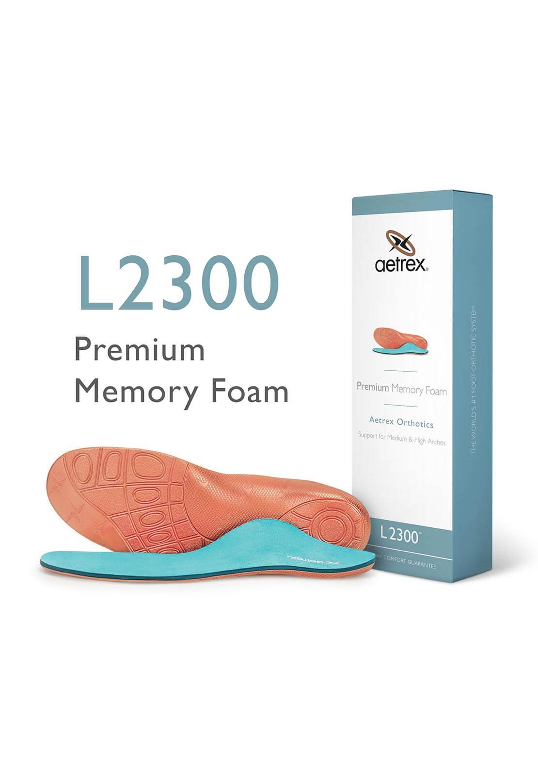 Aetrex Premium Memory Foam Orthotics L2300 1 Shaws Department Stores