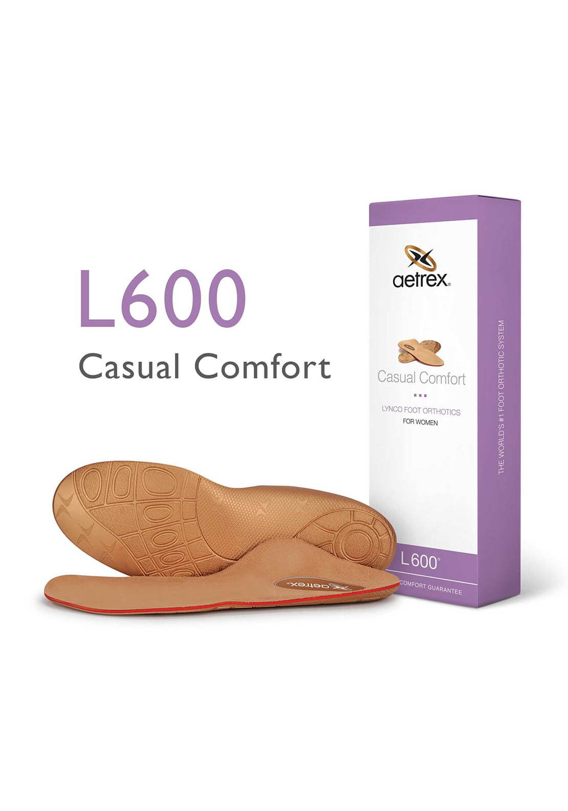 Aetrex Casual Comfort Orthotics L600 1 Shaws Department Stores