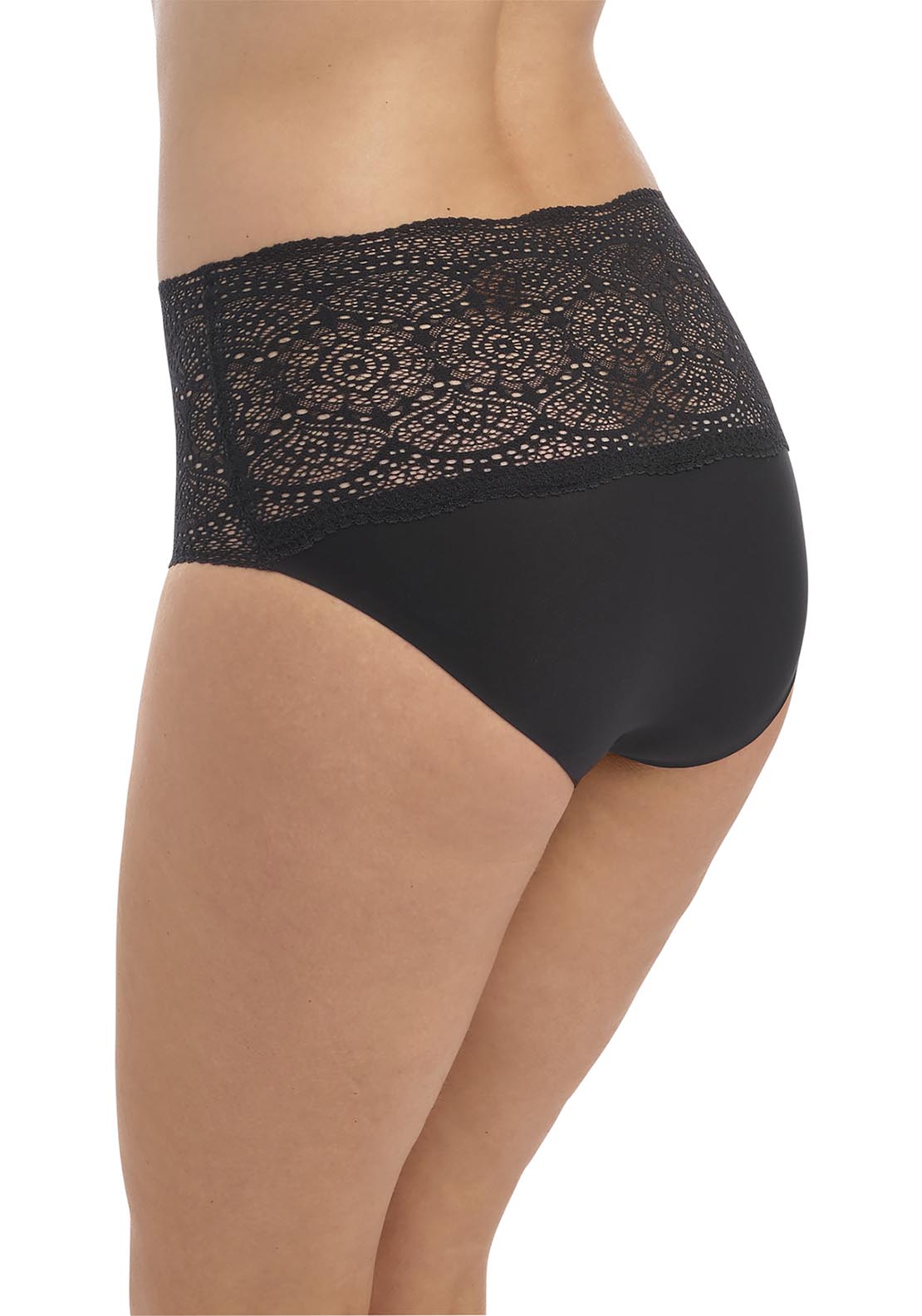 Fantasie Lace Ease Invisible Stretch Full Briefs - Black 3 Shaws Department Stores
