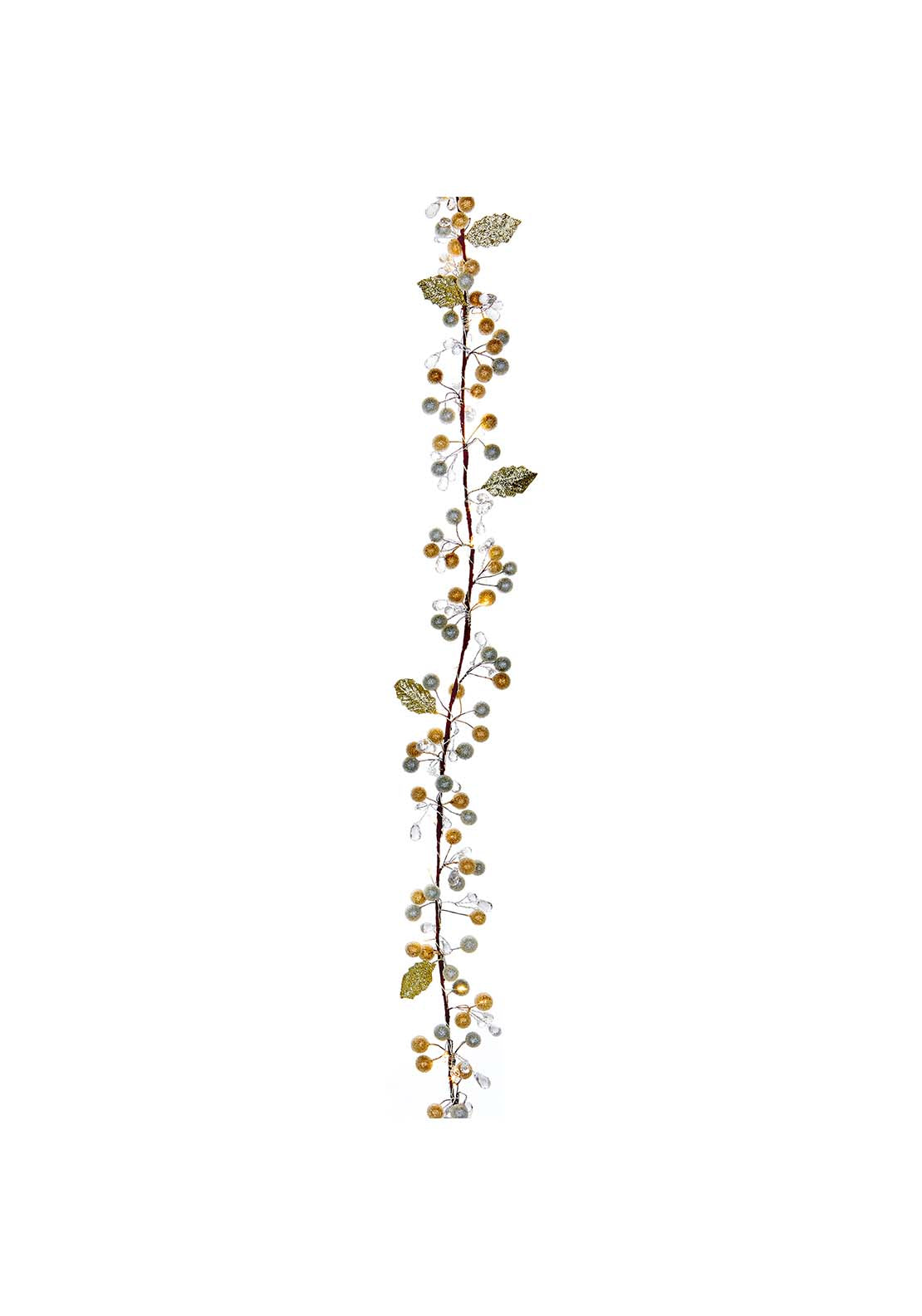 The Home Christmas Garland With Berries And Gems 2 Shaws Department Stores