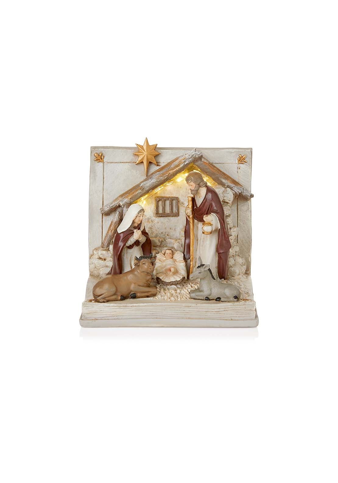 The Home Christmas Polyresin Nativity Scene 1 Shaws Department Stores