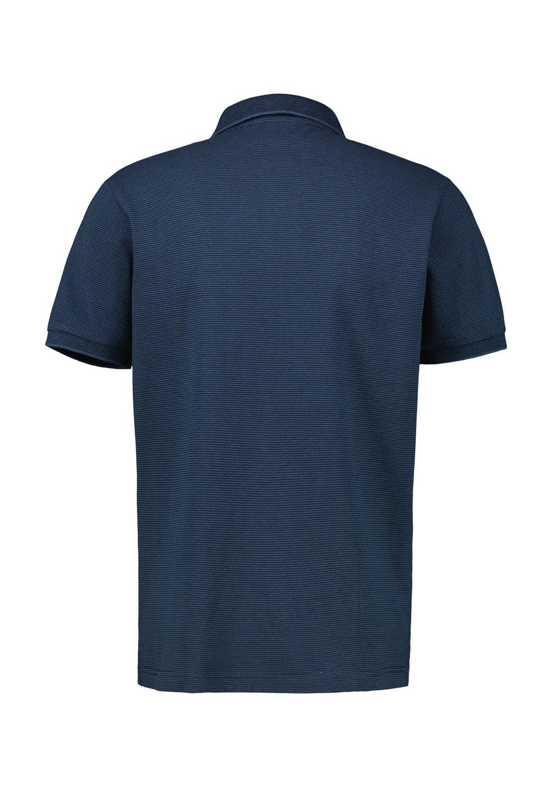 Lerros Short Sleeve Polo Shirt - Navy 2 Shaws Department Stores