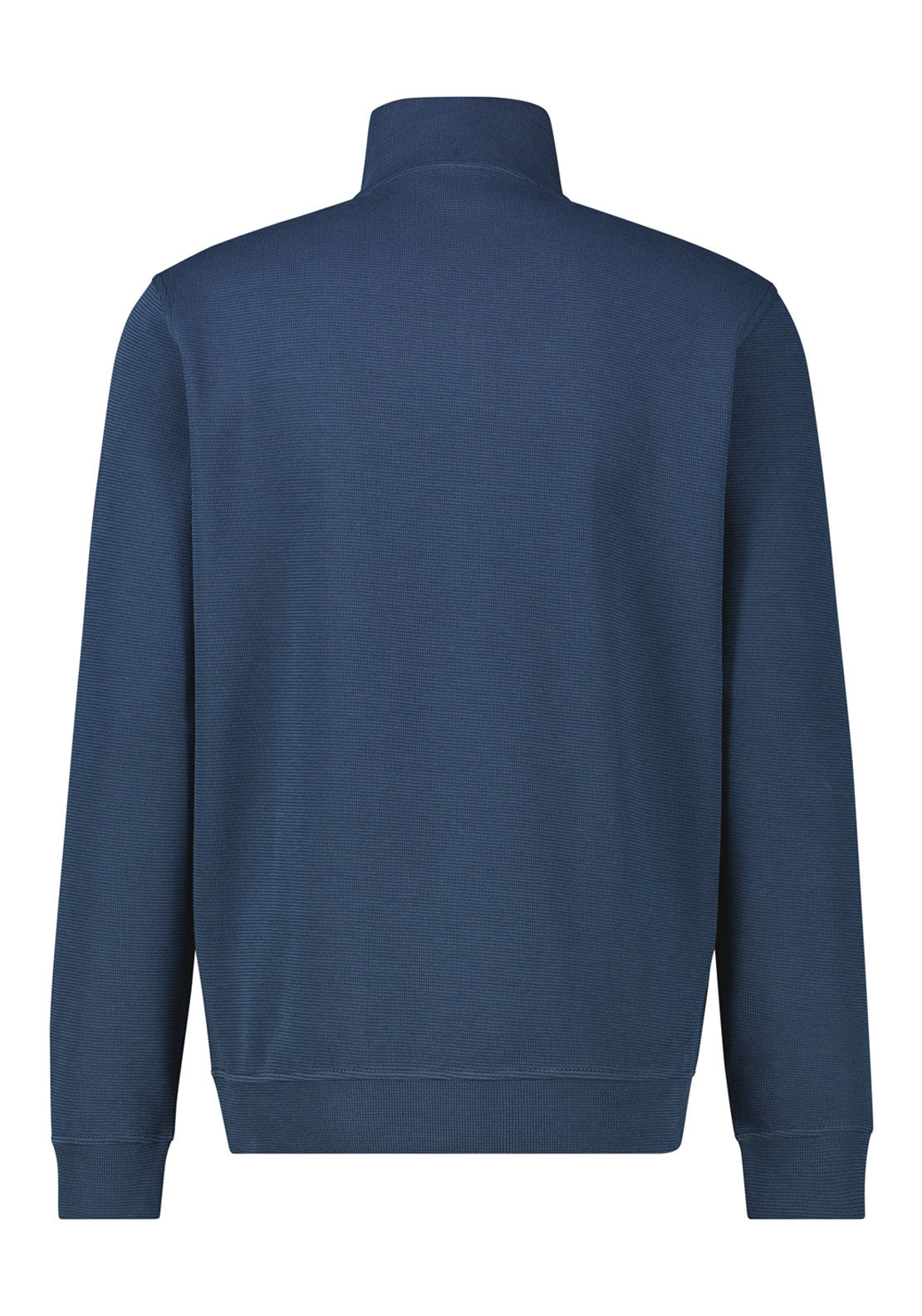 Lerros 1/4 Zip Sweatshirt - Blue 2 Shaws Department Stores