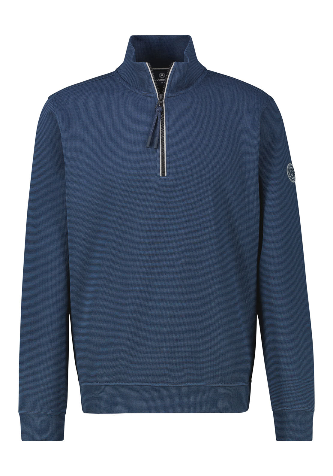 Lerros 1/4 Zip Sweatshirt - Blue 1 Shaws Department Stores