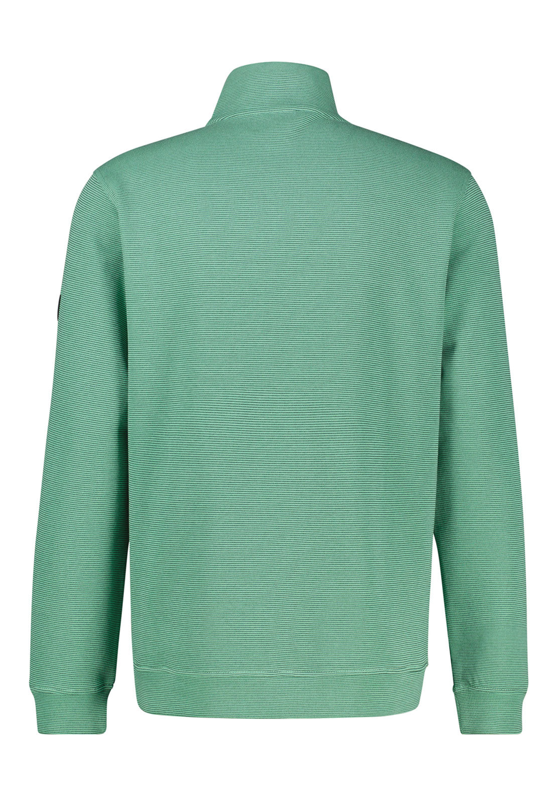 Lerros 1/4 Zip Selanik Sweatshirt - Soft Teal 4 Shaws Department Stores