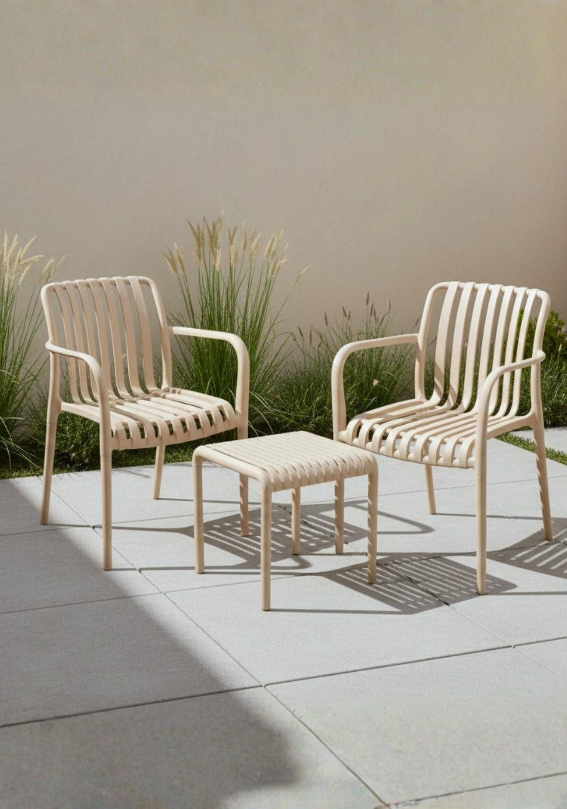 The Home Collection Garden Furniture Set Of 3 - Grey 2 Shaws Department Stores