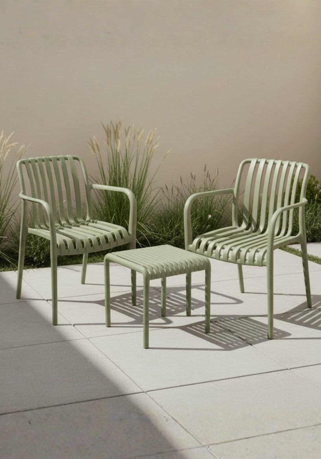 The Home Collection Garden Furniture Set Of 3 - Green 2 Shaws Department Stores