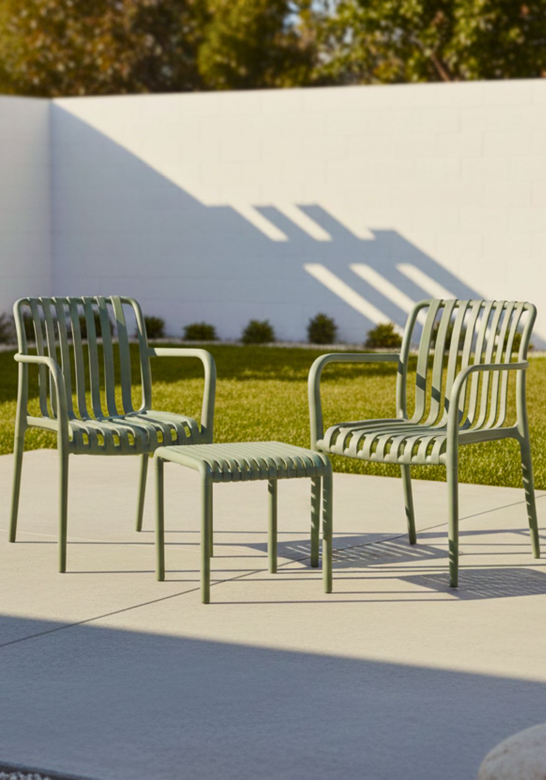 The Home Collection Garden Furniture Set Of 3 - Green 3 Shaws Department Stores