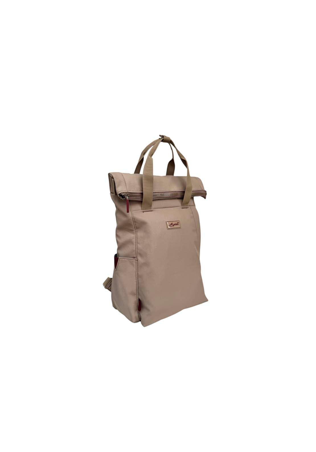 David Jones Medium Backpack - Sahara Sand 2 Shaws Department Stores