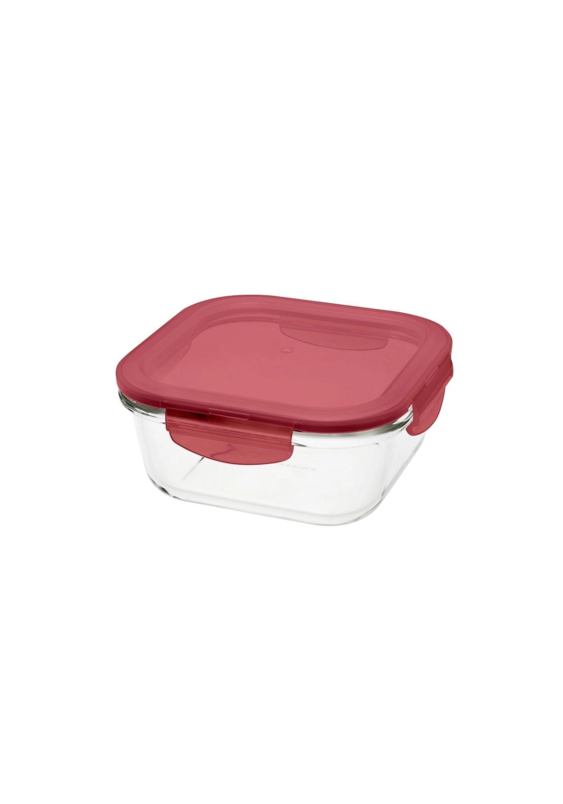 Locknlock Eco Ovenglass Square 500ml - Red 1 Shaws Department Stores