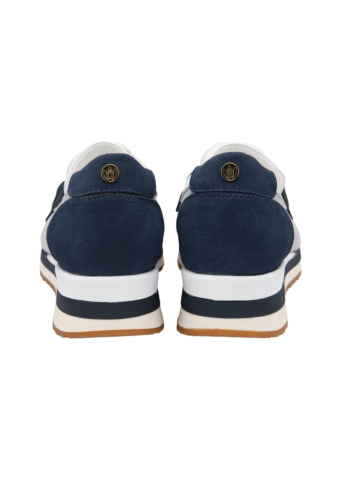 Lotus Pos Lorian Shoe - White/navy 4 Shaws Department Stores