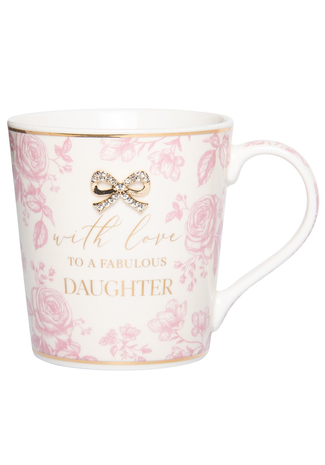 Fabulous Daughter Mug - Pink / White