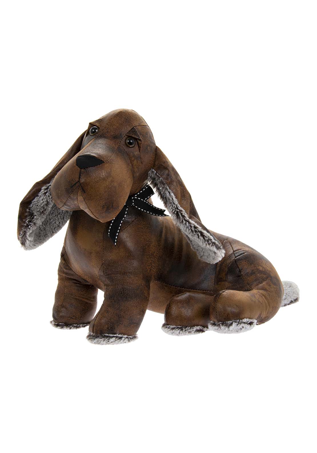 Lesser &amp; Pavey Faux Leather Dachshund Doorstep 1 Shaws Department Stores