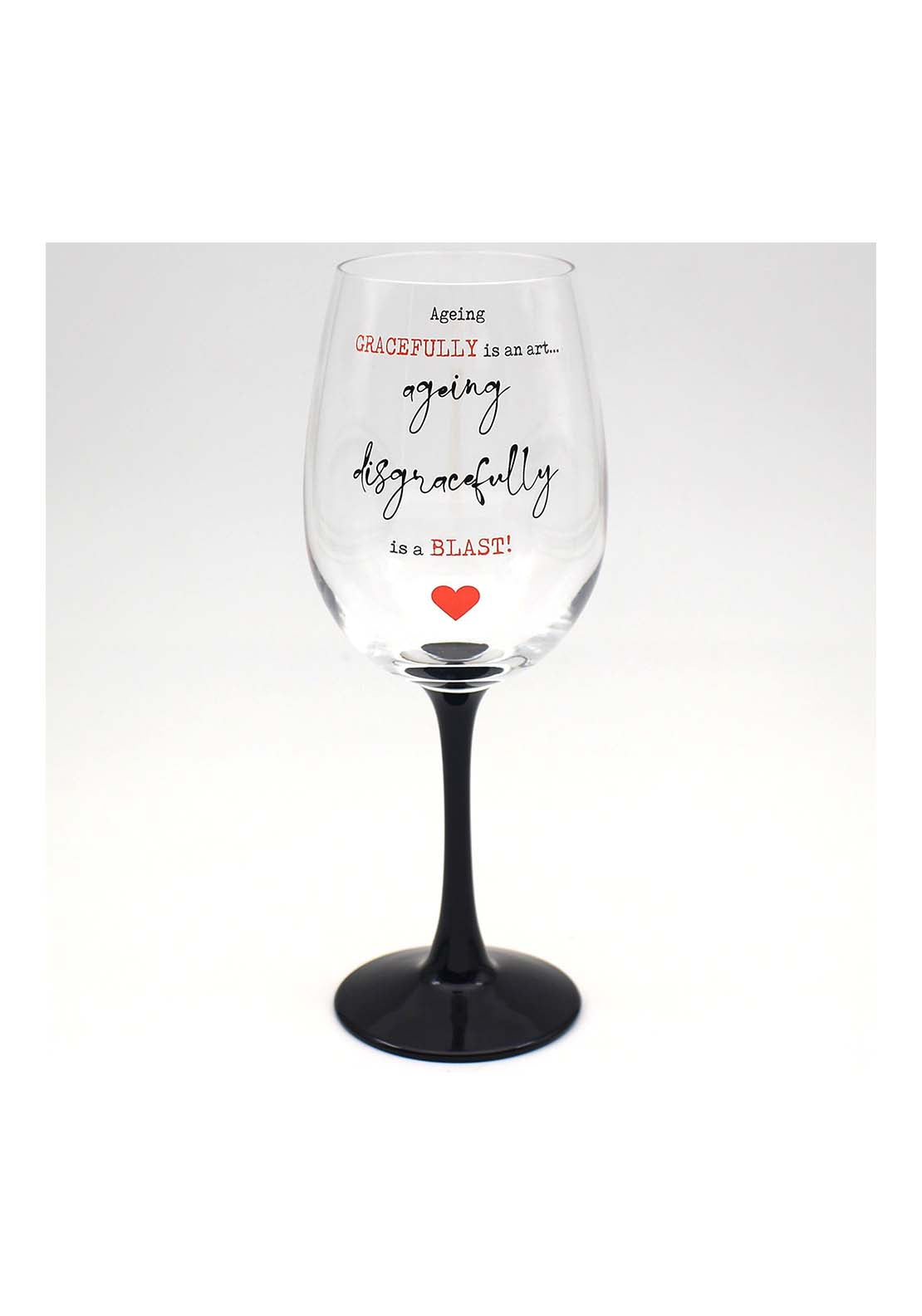 The Home Collection Aging Gracefully Wine Glass 1 Shaws Department Stores