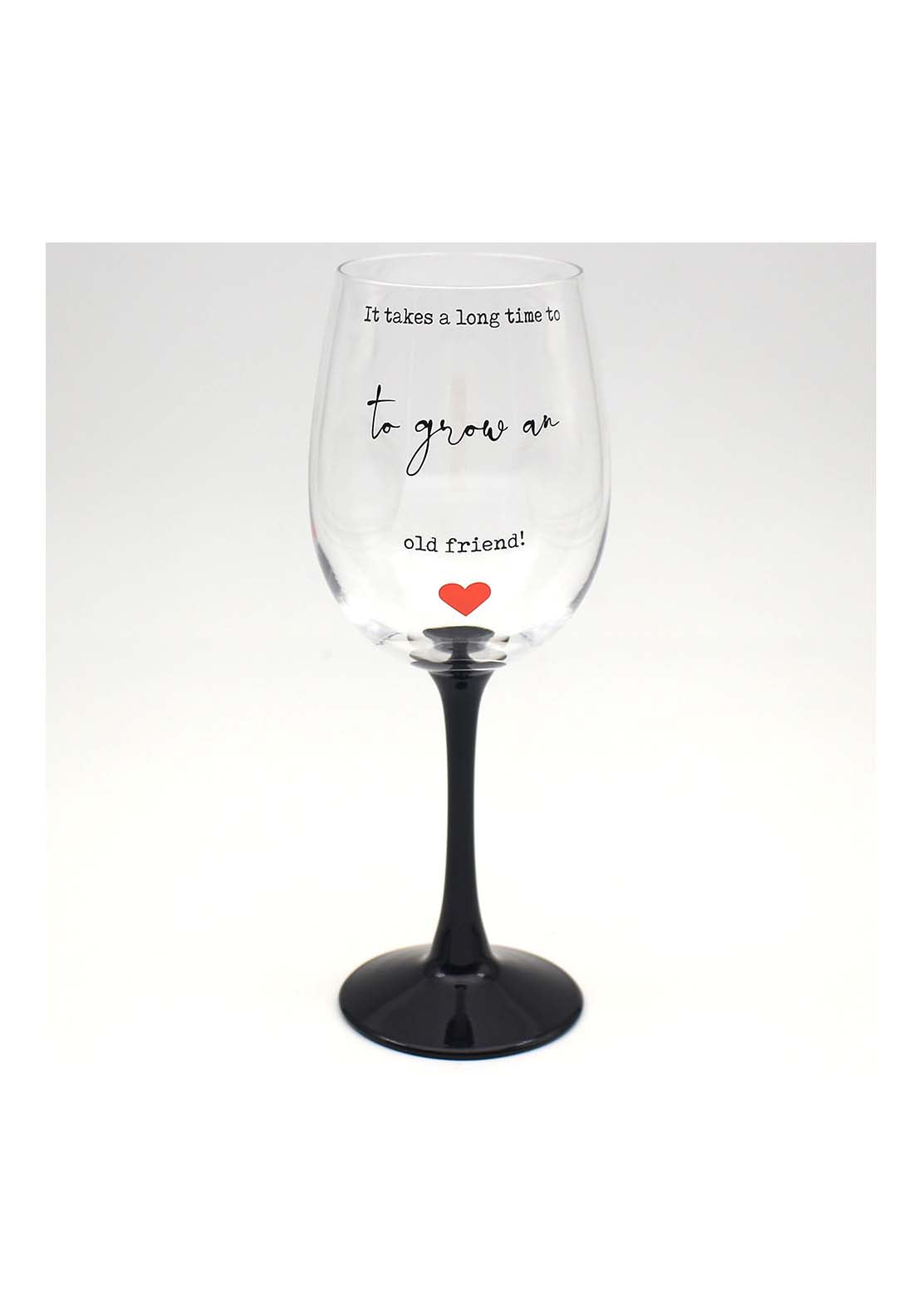 The Home Collection Grow An Oldfriend Wine Glass 1 Shaws Department Stores