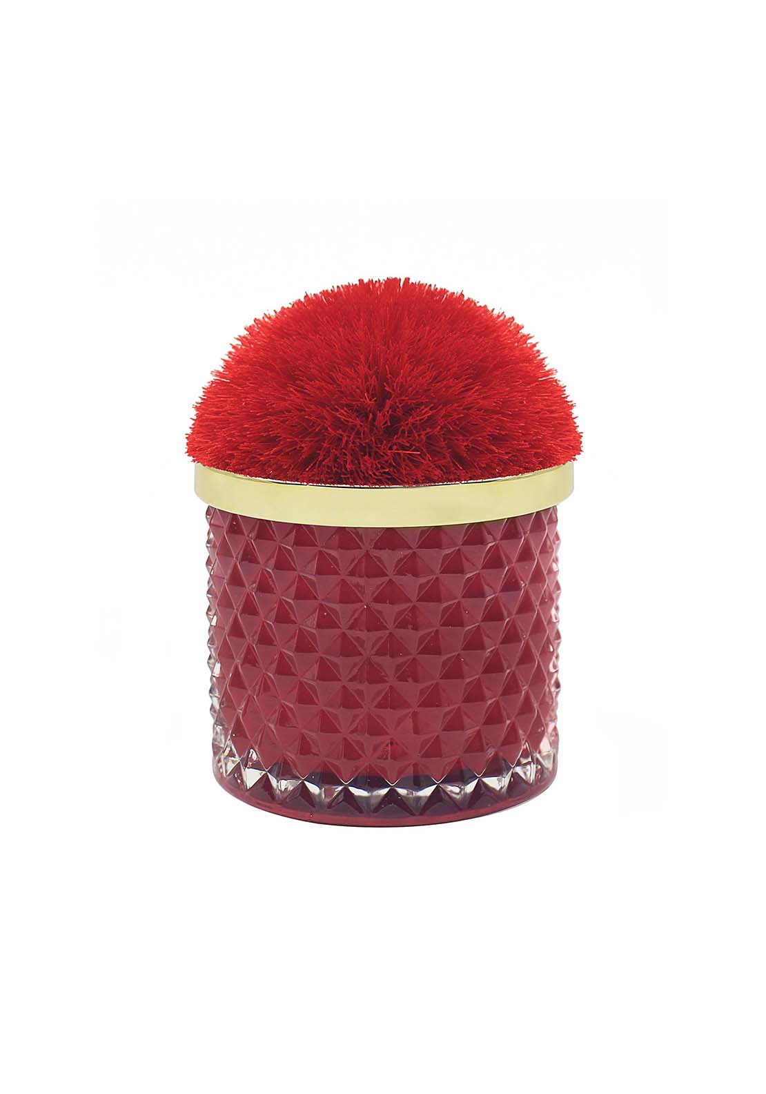 Pom Pom Pom Pom Candle Medium Red 1 Shaws Department Stores