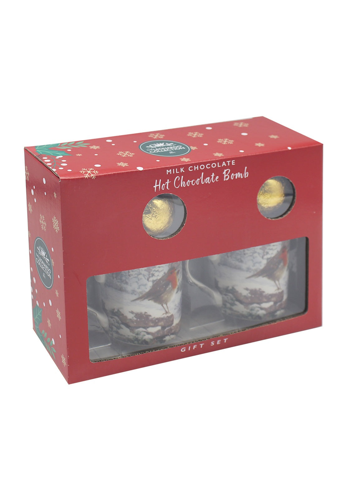 The Home Christmas Macneil Xmas Robins Chocolate Bomb Set 1 Shaws Department Stores