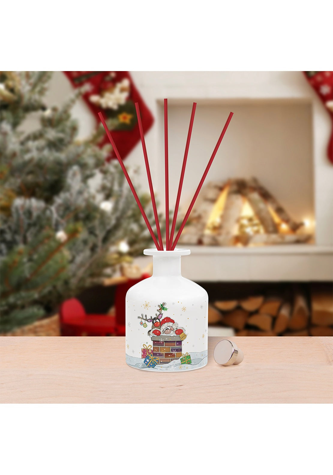 The Home Christmas Christmas Bug Art Santa Diffuser 1 Shaws Department Stores