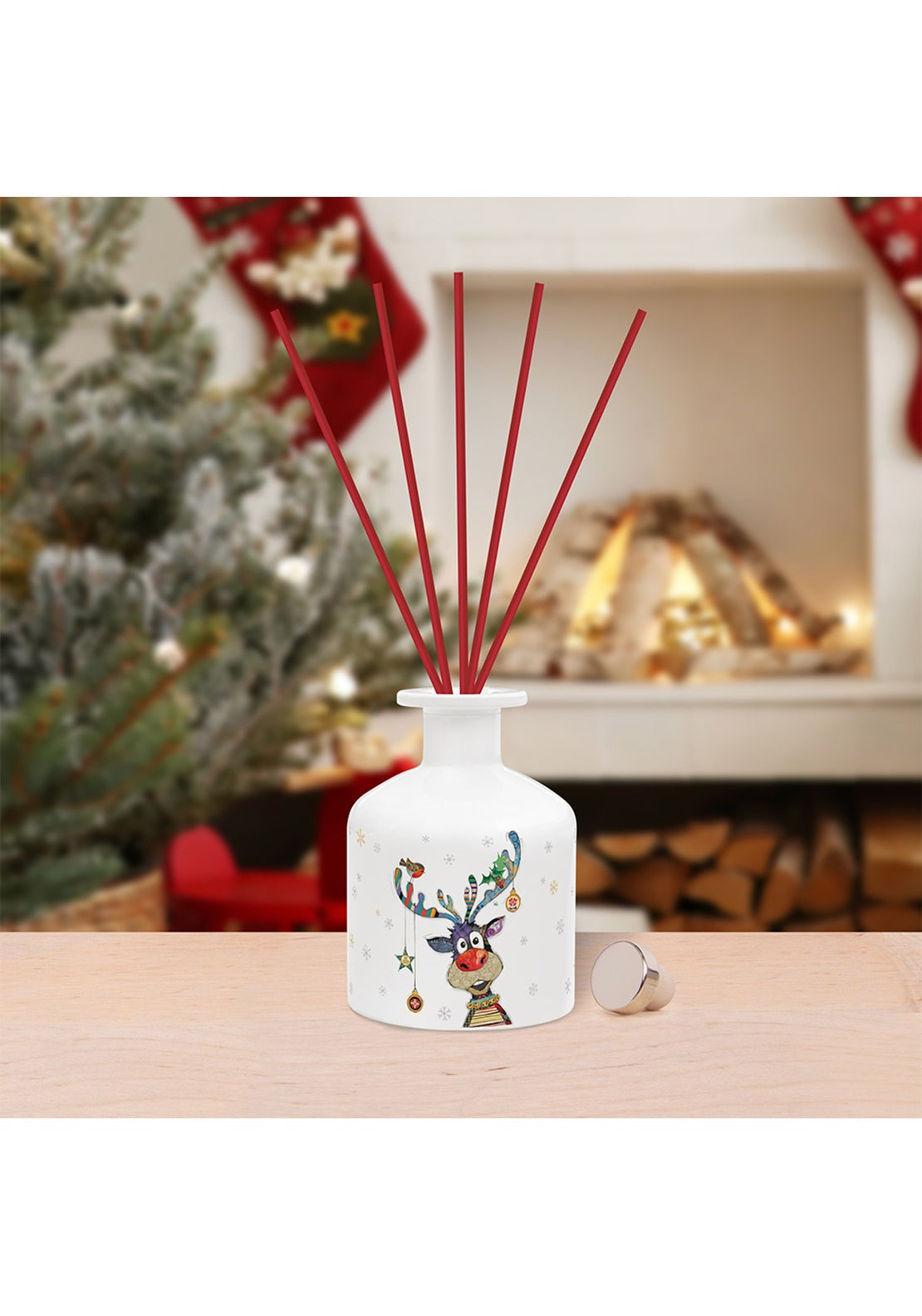 The Home Christmas Christmas Bug Art Rudolph Diffuser 1 Shaws Department Stores