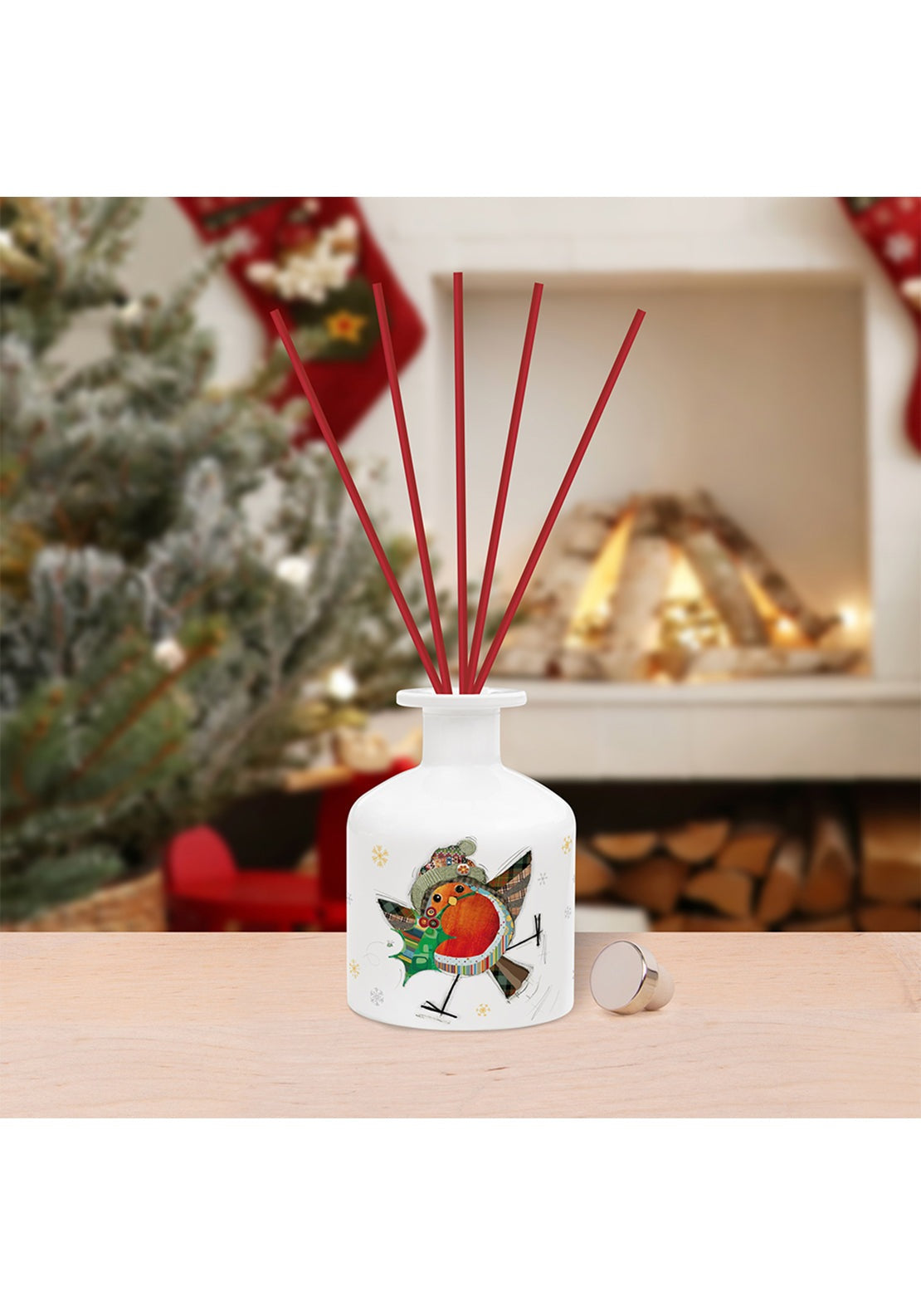 The Home Christmas Christmas Bug Art Robin Diffuser 1 Shaws Department Stores