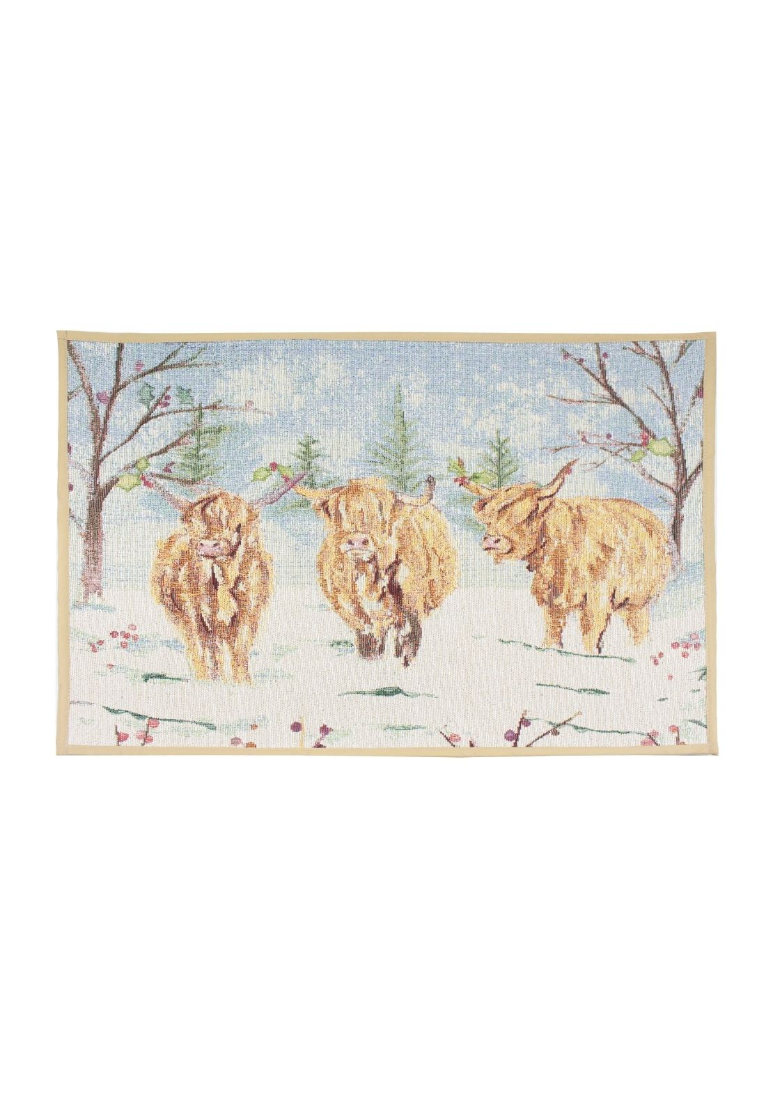 Highland Cow Door Mat