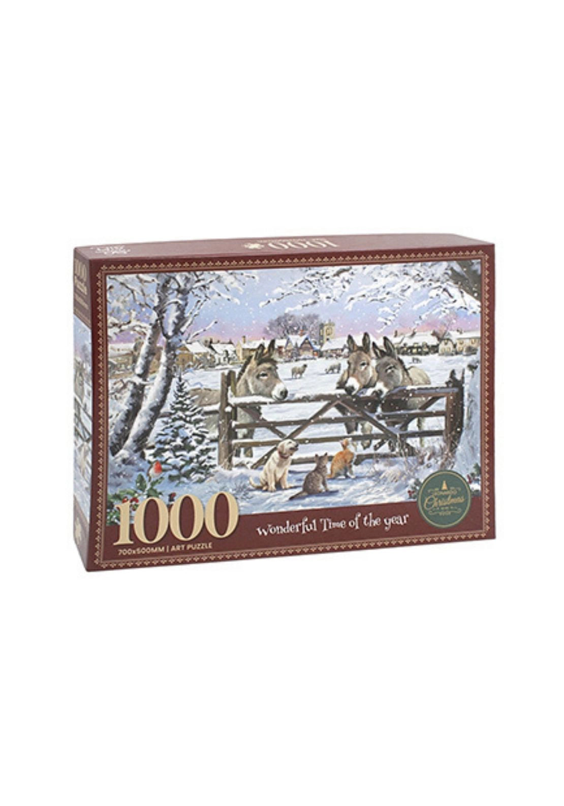 Donkey 1000Pc Jigsaw Puzzle - Multi
