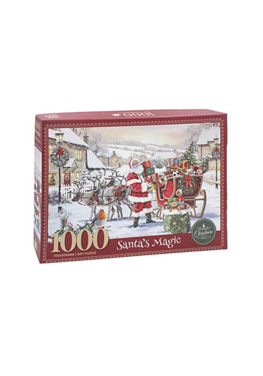 Santa 1000Pc Jigsaw Puzzle - Multi