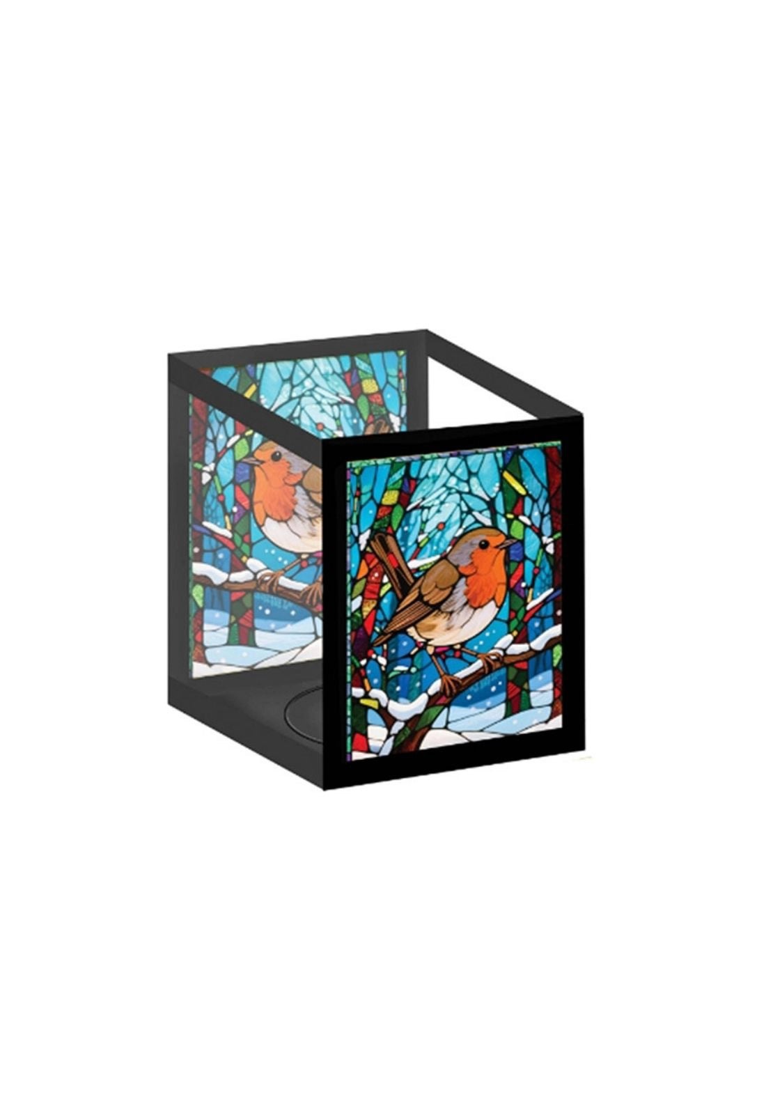 Robin Tealight Holder - Multi
