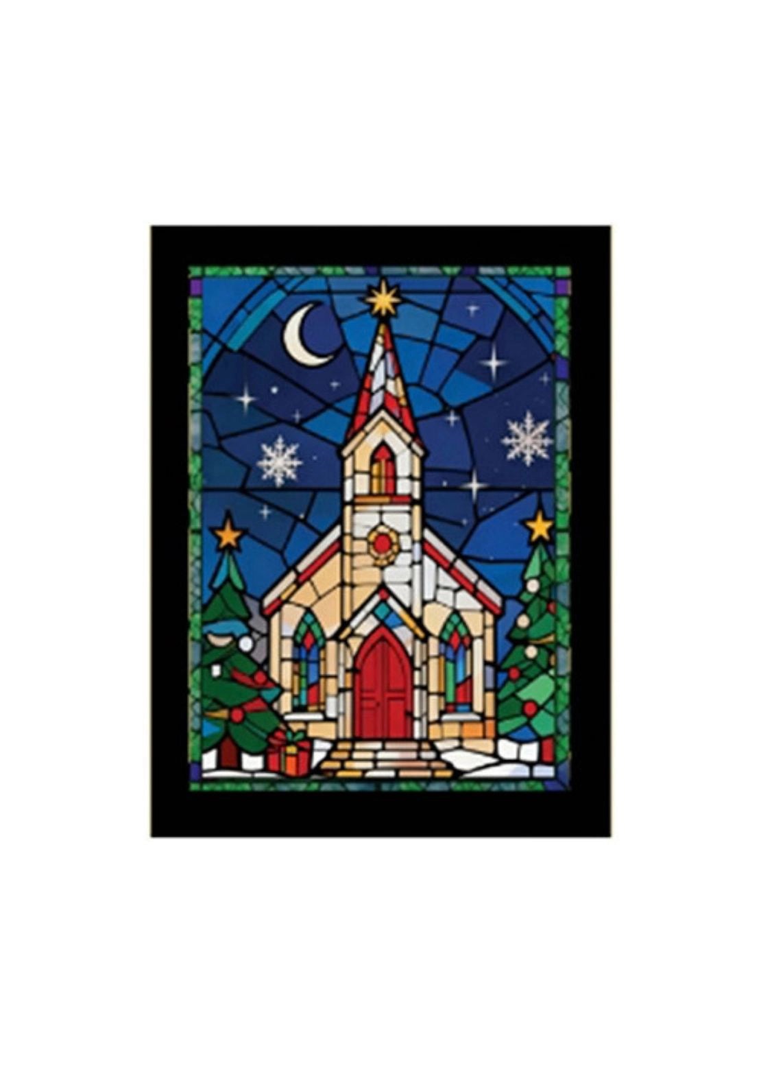 Church Tealight Holder - Multi