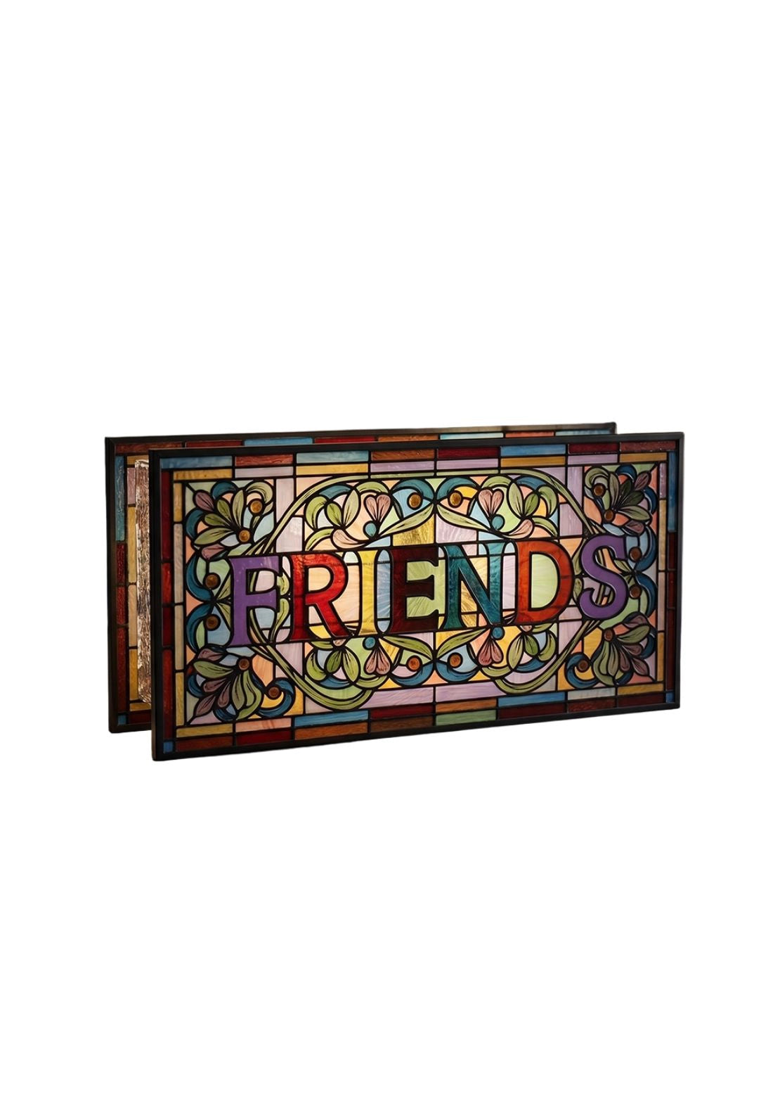Friend Stained Glass LED Light - Multi