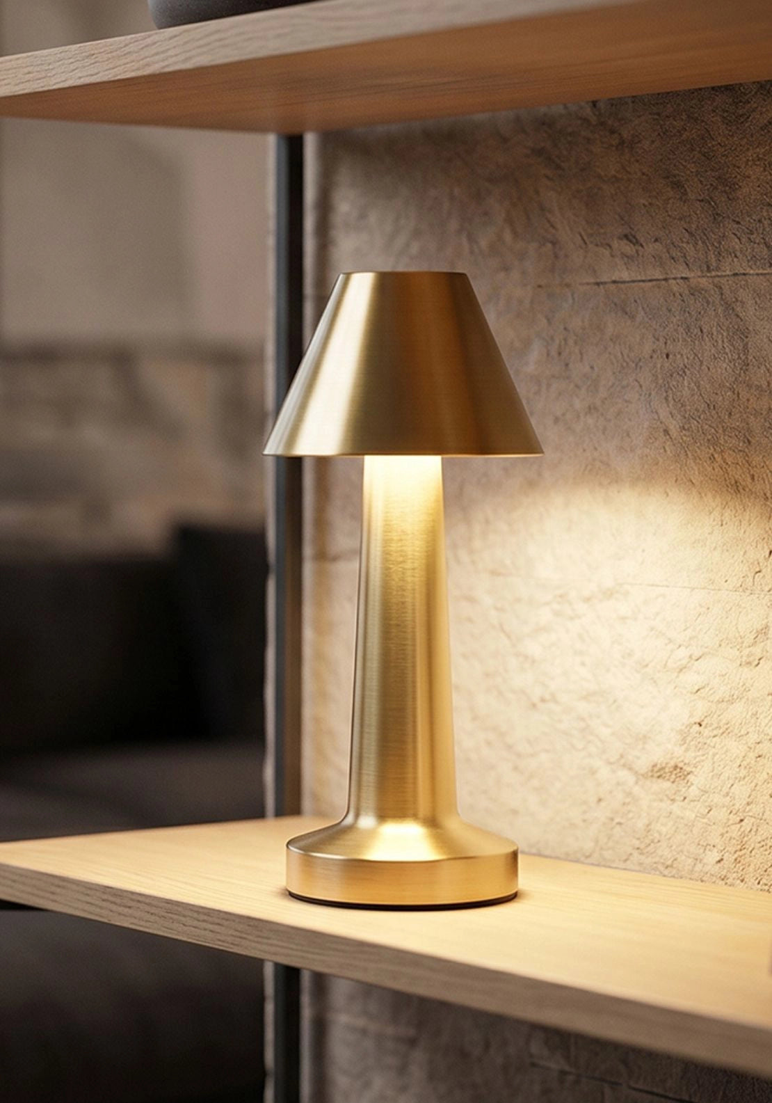 LED Touch Lamp - Gold