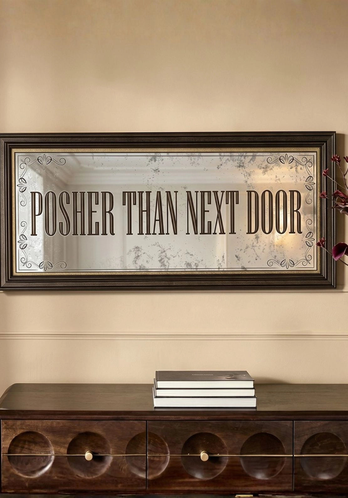 Posher Next Door Wall Art - Multi