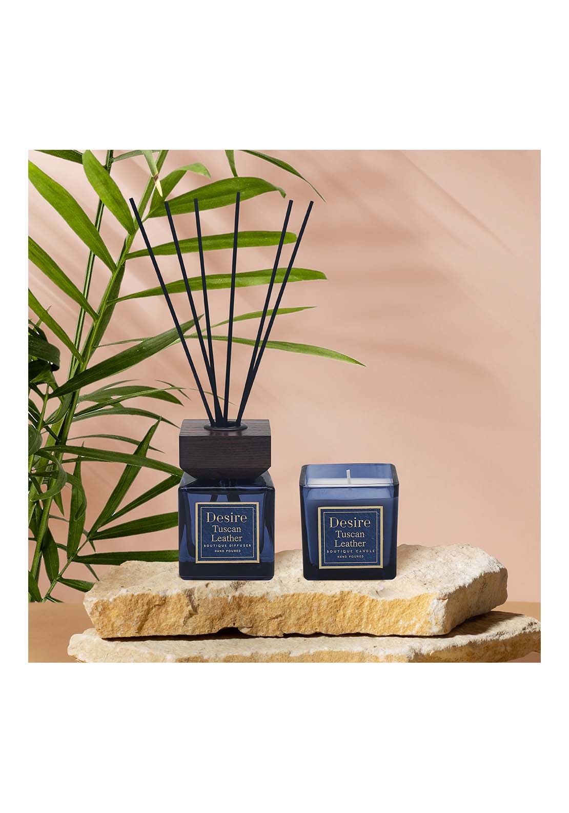 Lesser &amp; Pavey Tuscan Leather Candle Diffuser Set 1 Shaws Department Stores