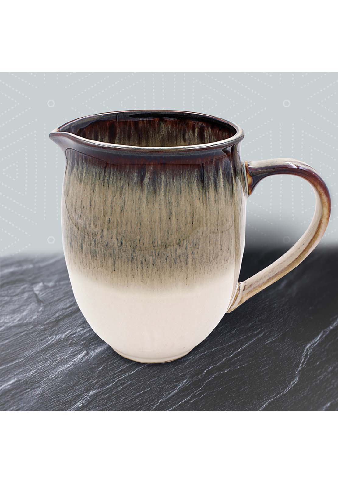 The Home Collection Reactive Glaze Jug 1 Shaws Department Stores