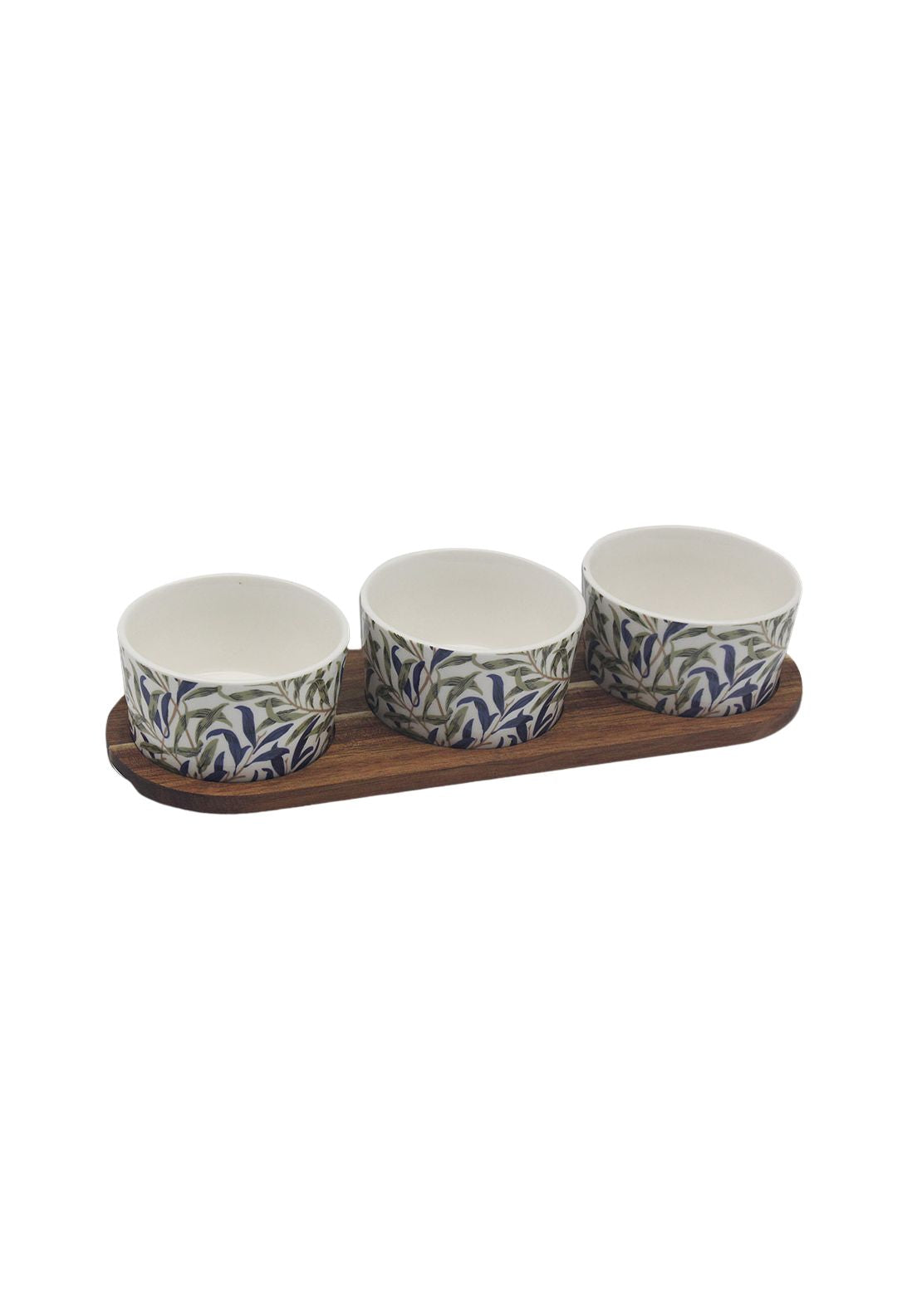 The Home Collection Willow Bough Snack Bowls on Tray - Multi 1 Shaws Department Stores