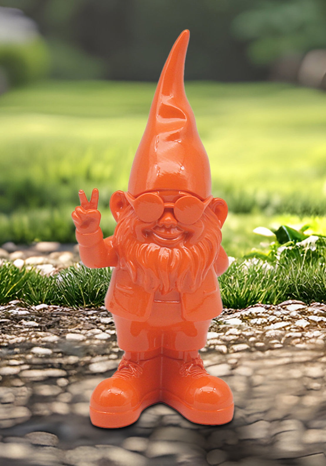 The Home Collection Gnome Figurine - Orange 1 Shaws Department Stores