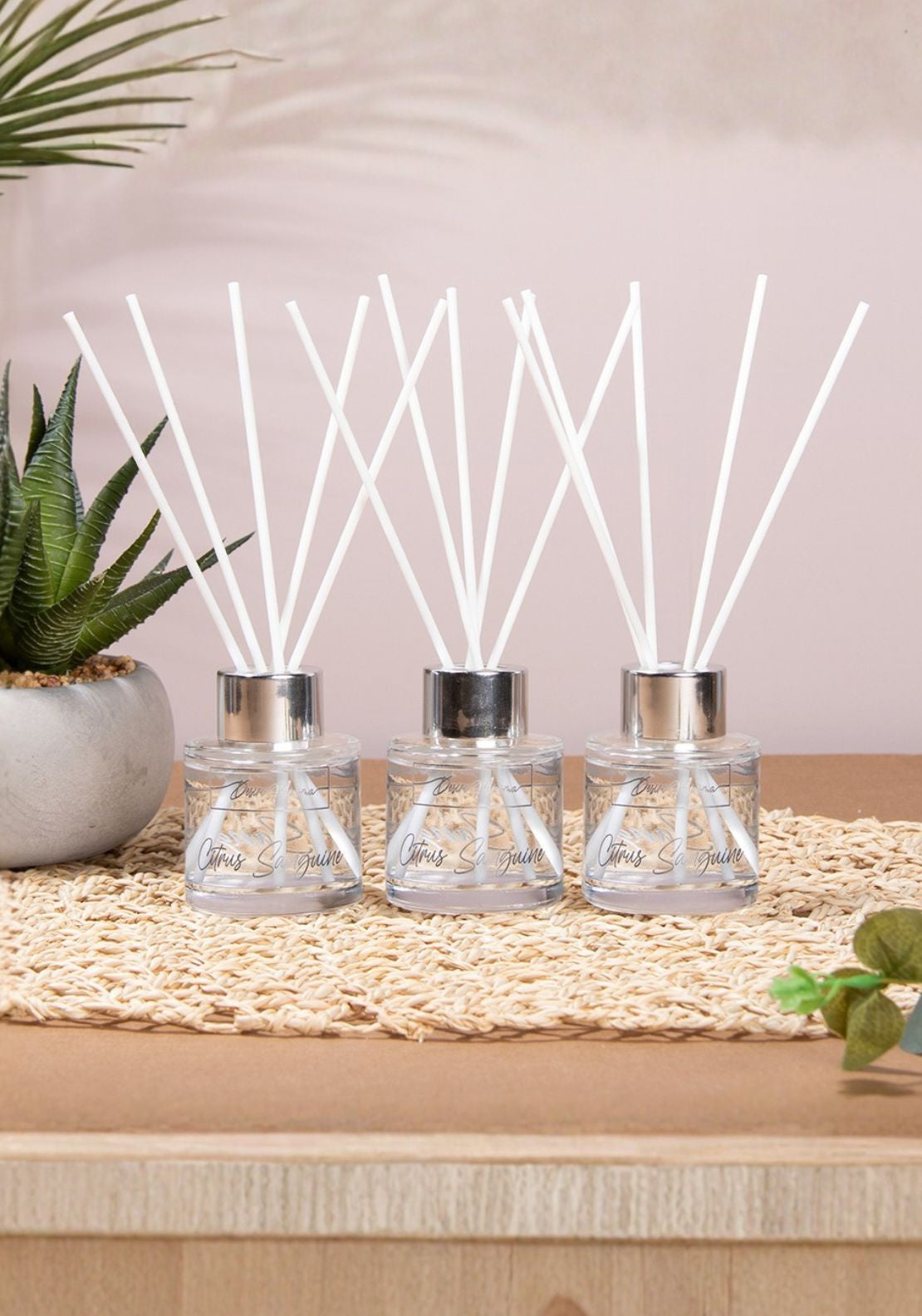 The Home Collection Fruit Sanguine Diffuser Set Of 3 50ml - Fruit Sanguine 1 Shaws Department Stores