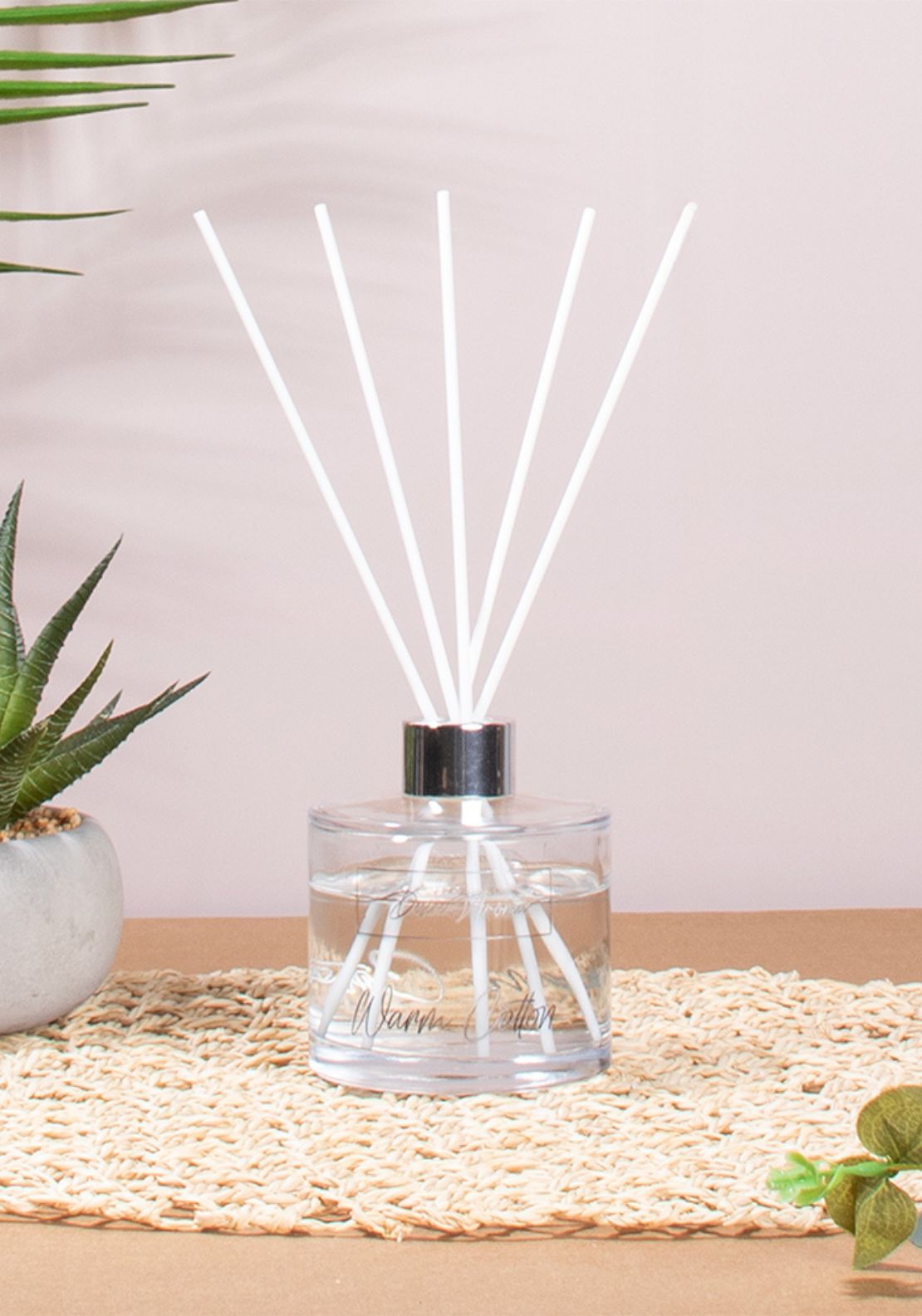 The Home Collection Warm Cotton Diffuser 200ml - Warm Cotton 1 Shaws Department Stores