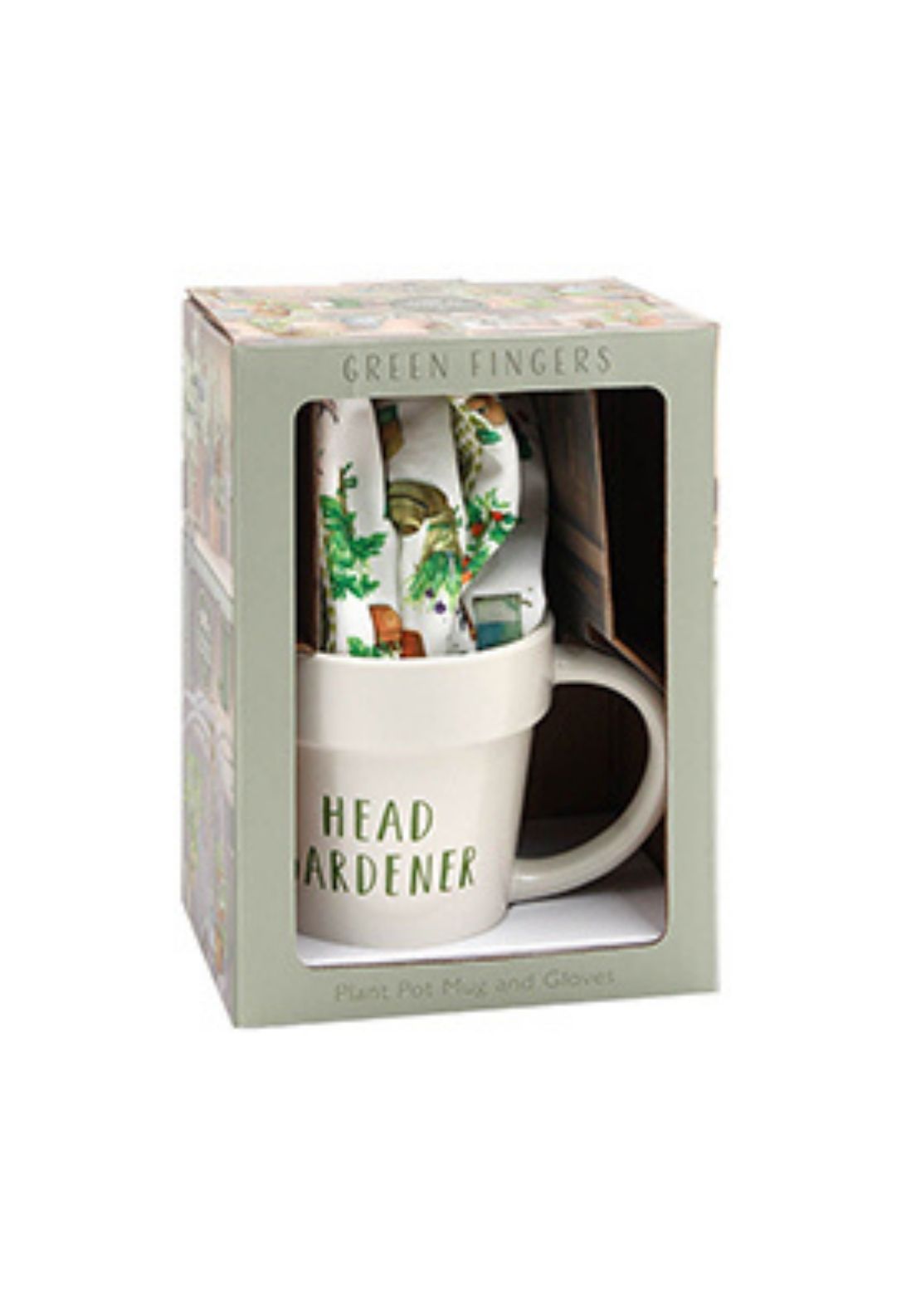 Head Gardener Mug &amp; Gloves Set - Multi