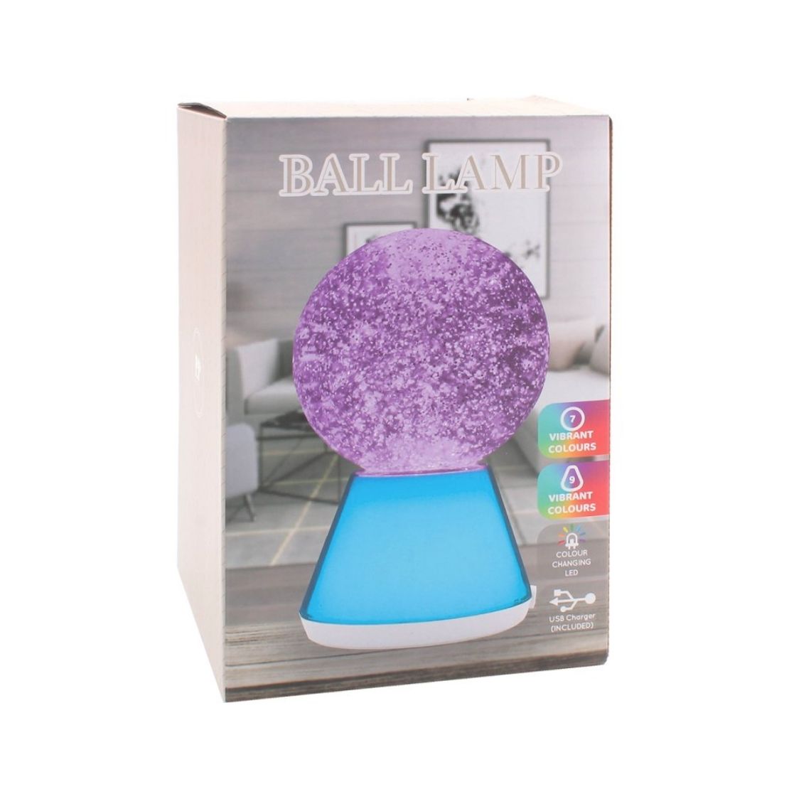 Home Collection Glitter Ball Lamp 4 Shaws Department Stores