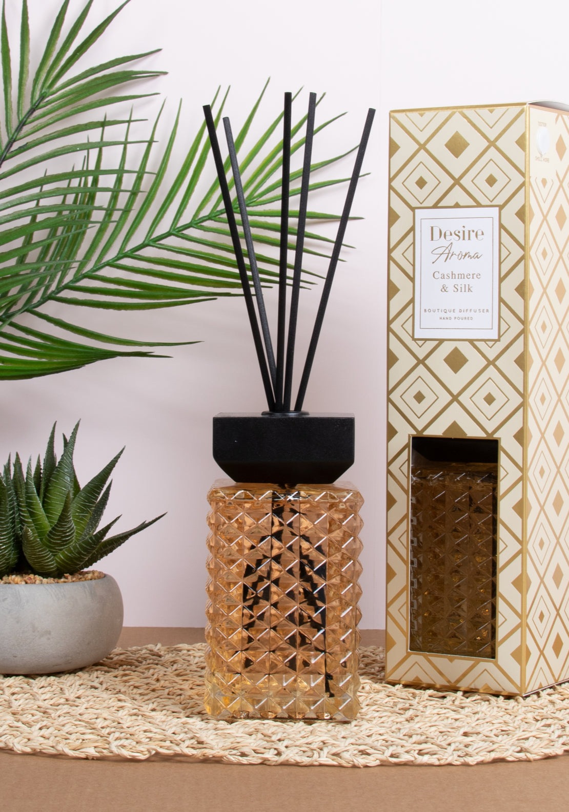 The Home Collection Desire Aroma Diffuser 500ml - Cashmere &amp; Silk 1 Shaws Department Stores