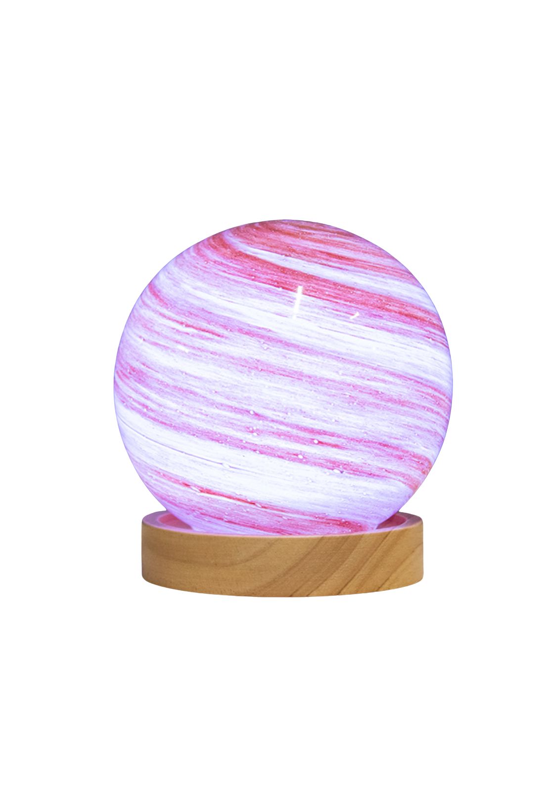 The Home Collection Cosmic Planet Lamp - Pink/brown 1 Shaws Department Stores
