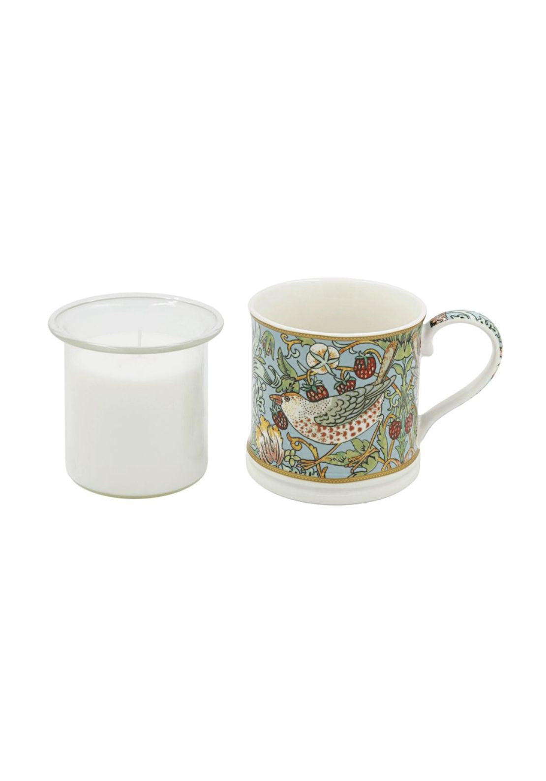 The Home Collection Strawberry Thief Candle &amp; Mug Gift Set - Multi 2 Shaws Department Stores