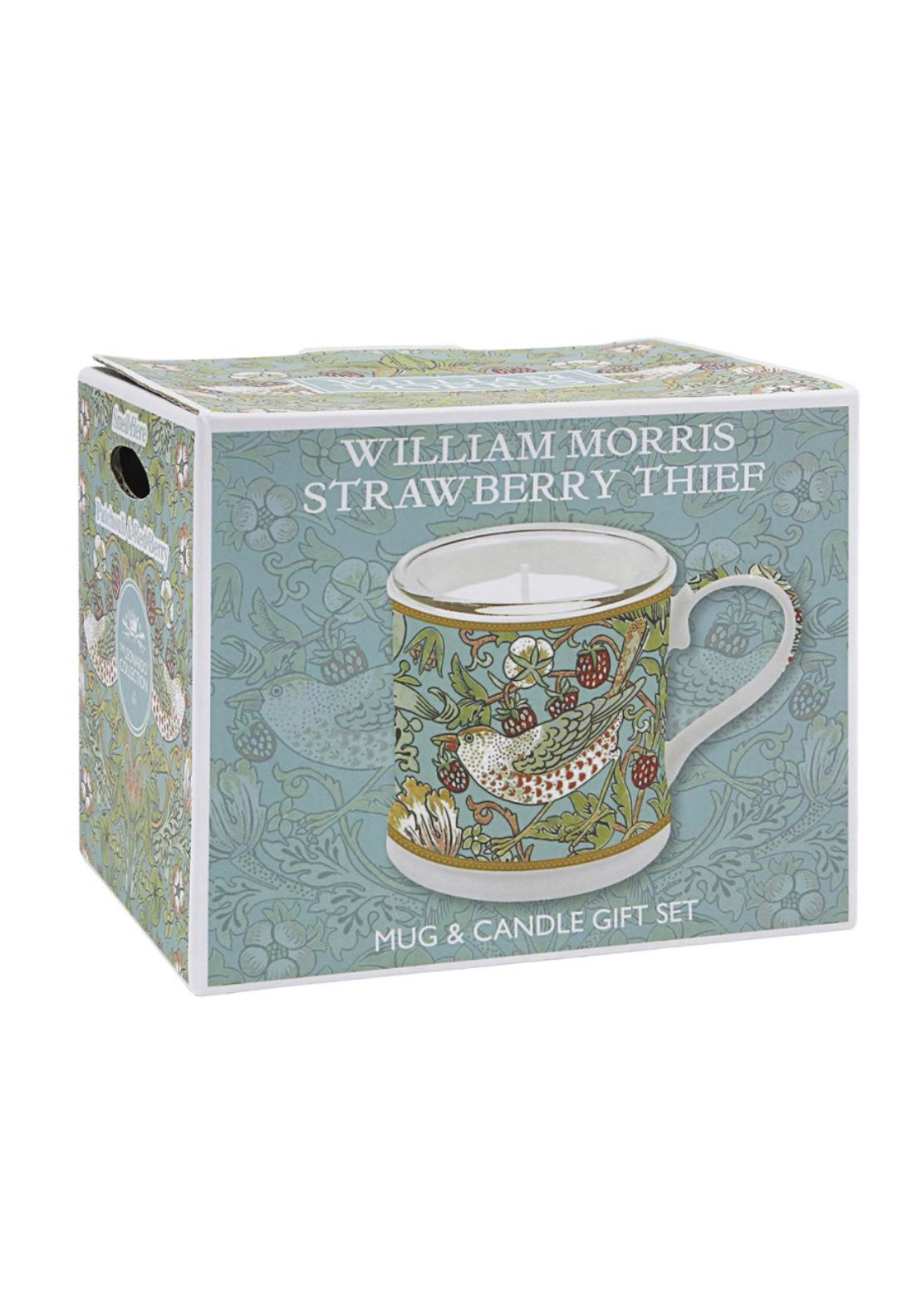 The Home Collection Strawberry Thief Candle &amp; Mug Gift Set - Multi 3 Shaws Department Stores